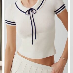 Frankie’s Bikinis Honeymoon Knit Shirt - S - NWT